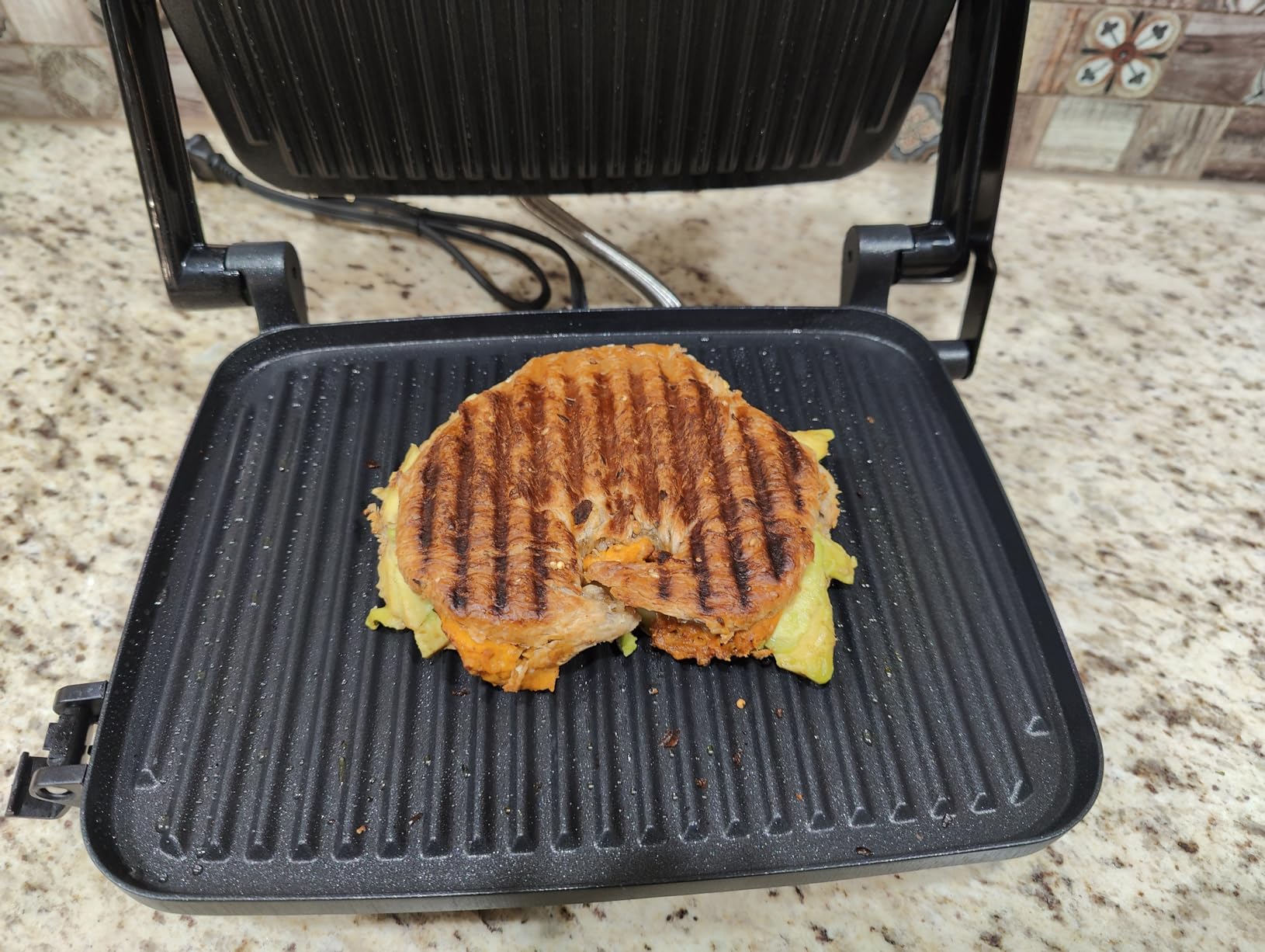 Hamilton Beach Panini Press, Sandwich Maker & Electric Indoor Grill customer photo 1