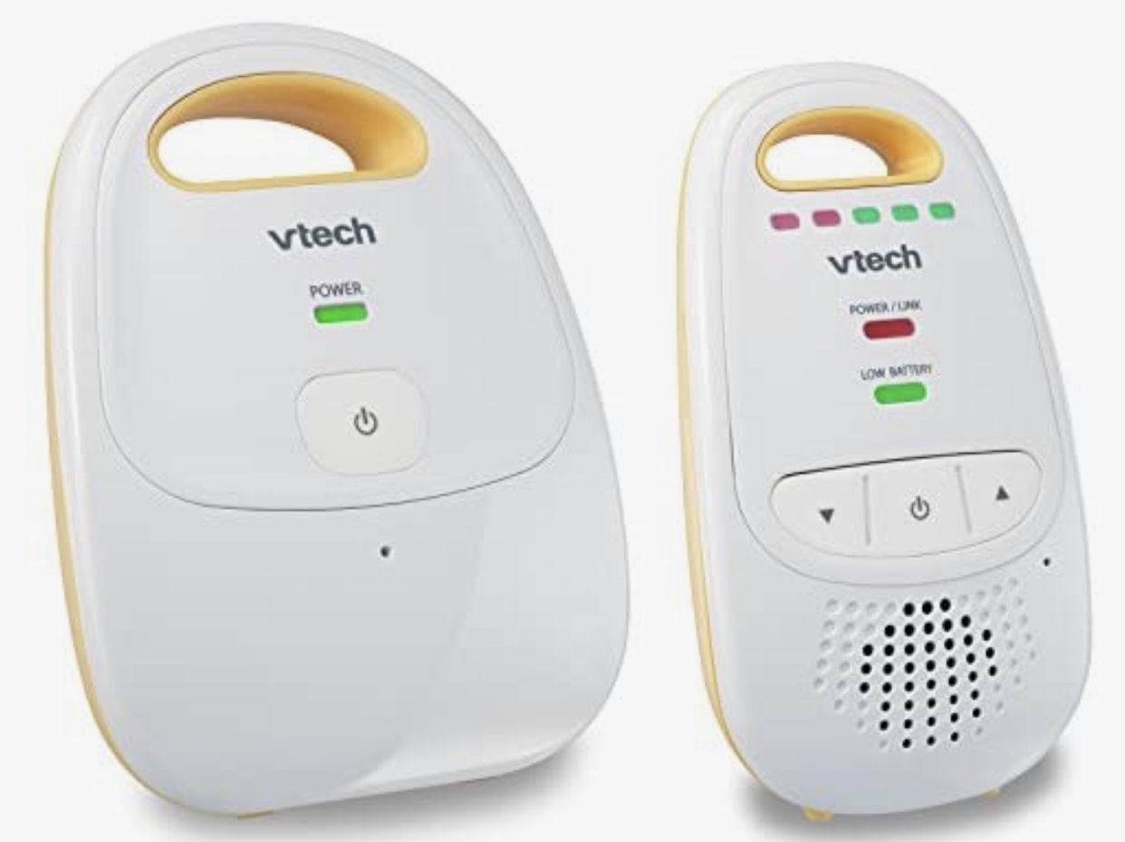 VTech Audio Baby Monitor - No Static DECT 6.0, No WiFi, Hack-Proof | 8Hr Battery, Belt Clip, 1000ft Range, 5-Level Sound Indicator | DM111 customer photo 2
