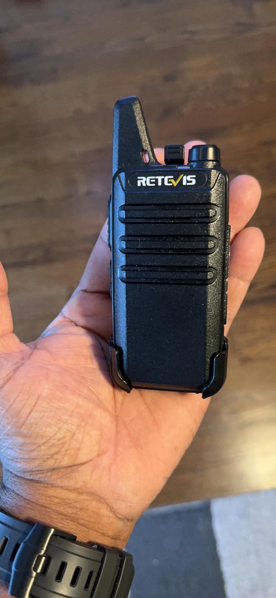 Retevis RT22 Compact & Lightweight FRS Walkie Talkies Long Range (4 Pack) | For Small Business, Camping, Hiking, Cruise, Safe Short Antenna, Comfortable to Carry, Loud & Clear Audio, USB-C customer photo 2