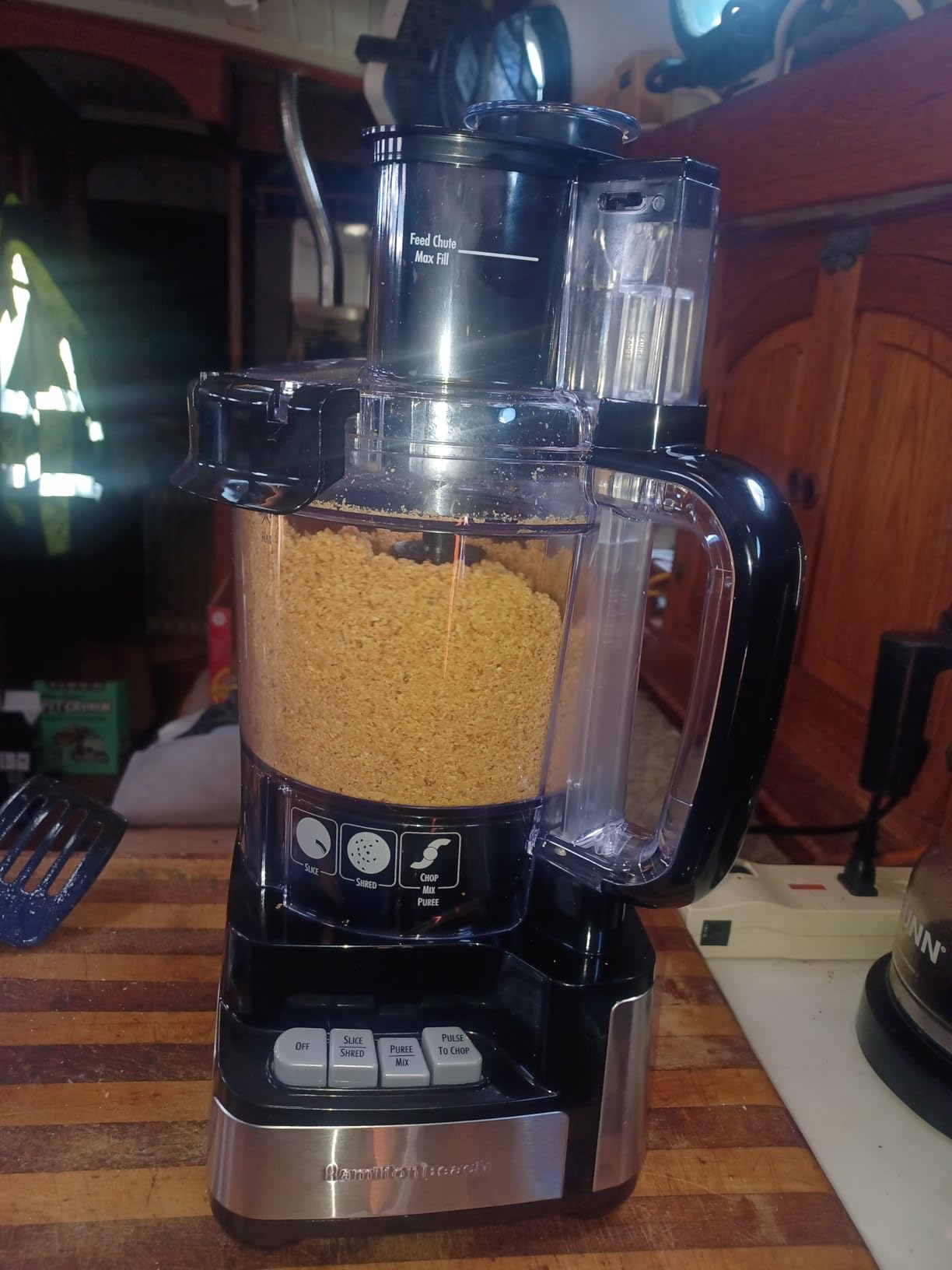 Hamilton Beach 12 Cup Stack & Snap Food Processor and Vegetable Chopper, BPA Free, Stainless Steel Blades, 2-Speed 450 Watt Motor, 70725AG customer photo 1