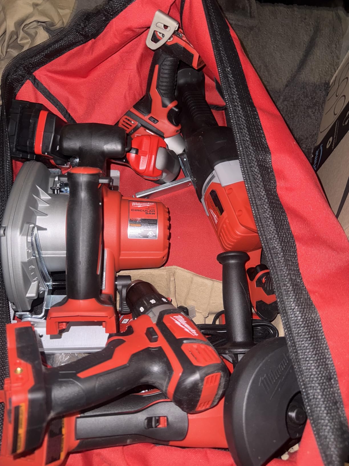 Milwaukee M18 Cordless LITHIUM-ION 6-Tool Combo Kit (2696-26) customer photo 2
