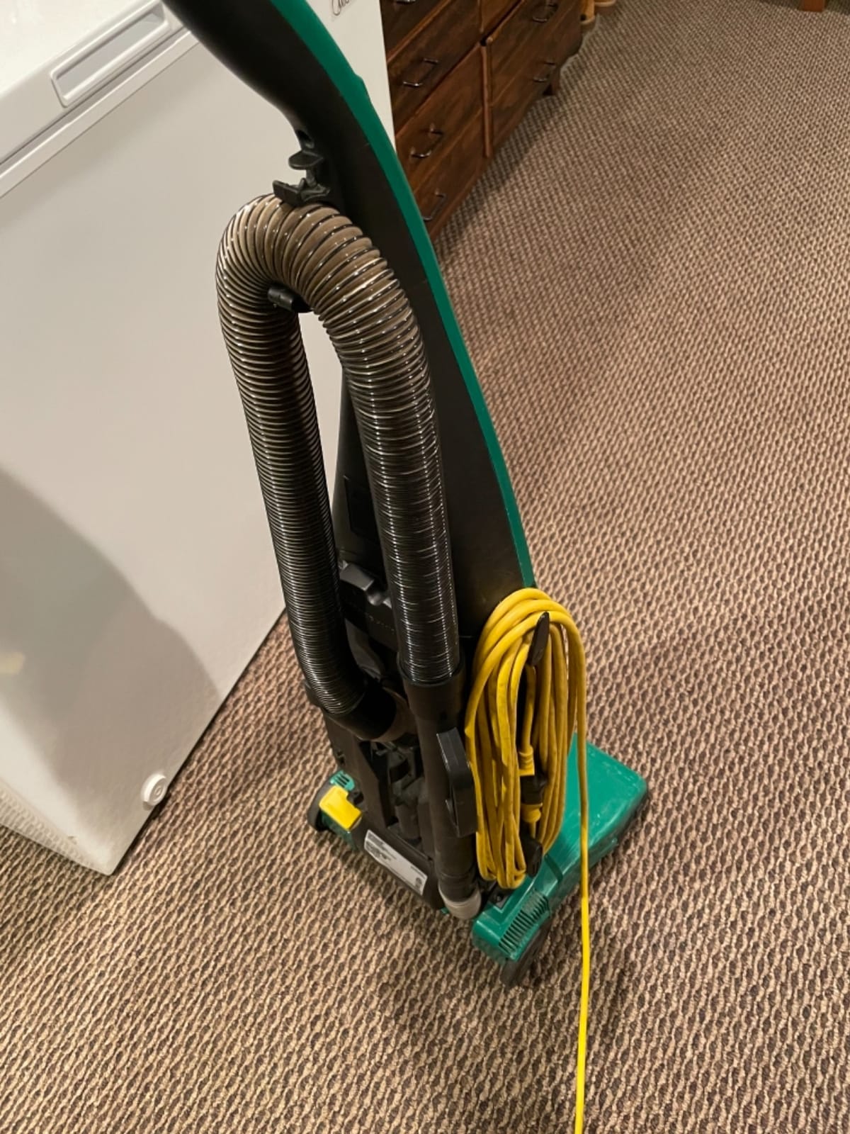 BISSELL BigGreen Commercial PowerForce Bagged Lightweight Upright Industrial Vacuum Cleaner customer photo 1