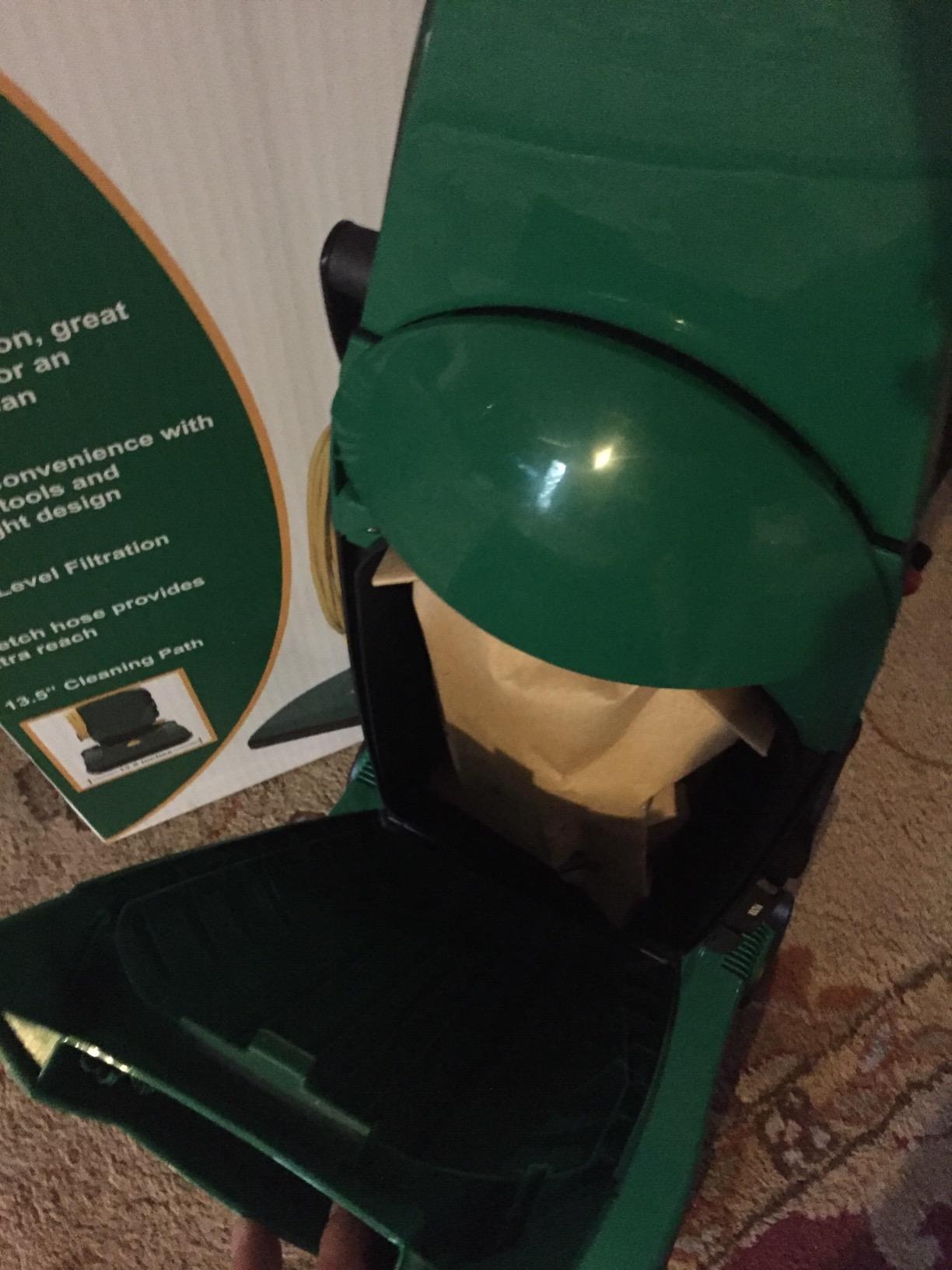 BISSELL BigGreen Commercial PowerForce Bagged Lightweight Upright Industrial Vacuum Cleaner customer photo 2