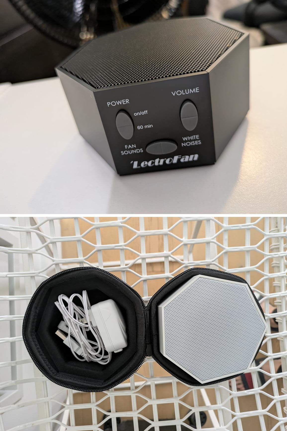 Adaptive Sound Technologies LectroFan Classic Sound Machine, Black, Soothing Sound Machine for Sleep with Built-in Sleep Timer, Non-Looping Sounds customer photo 1