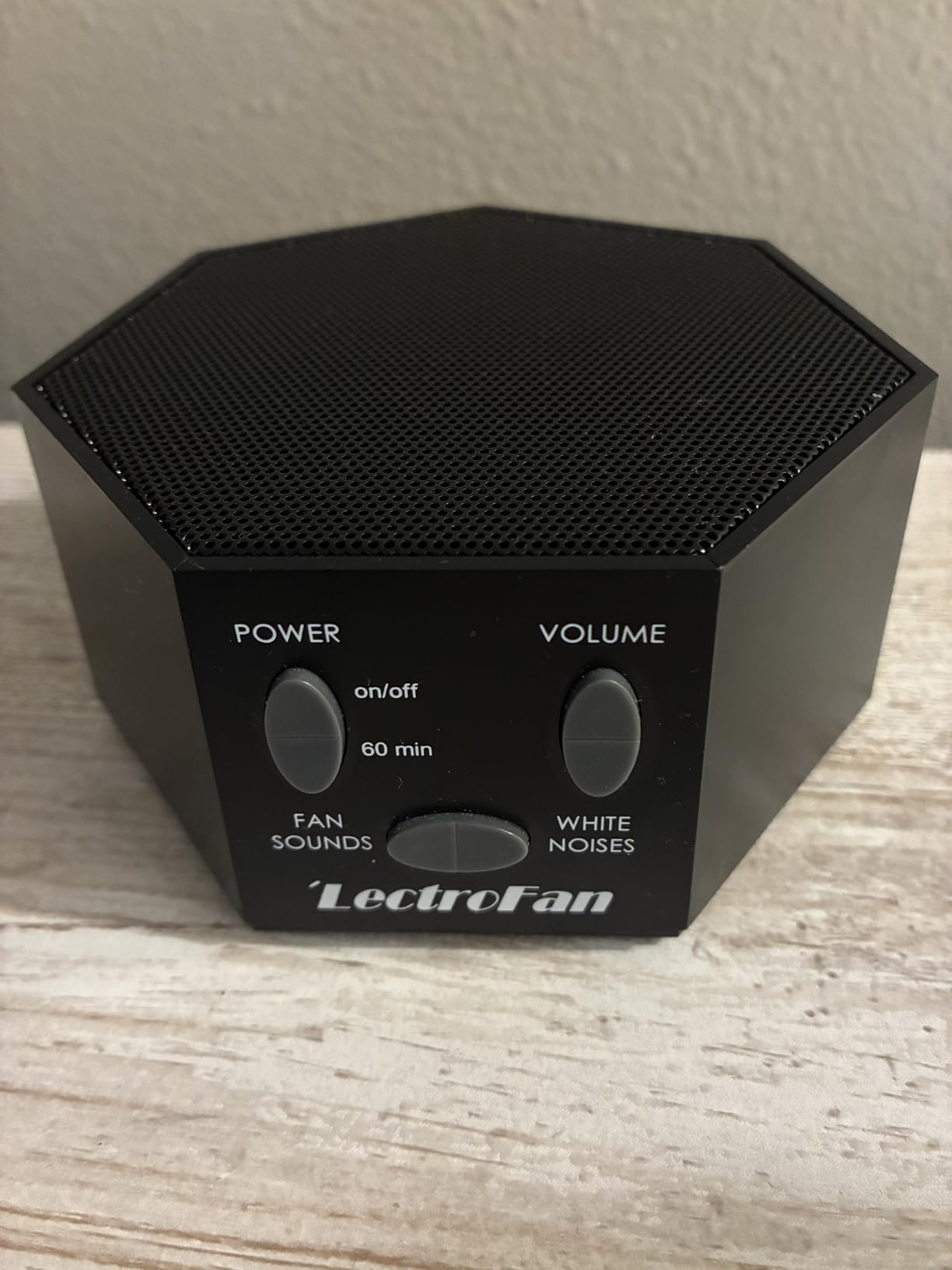 Adaptive Sound Technologies LectroFan Classic Sound Machine, Black, Soothing Sound Machine for Sleep with Built-in Sleep Timer, Non-Looping Sounds customer photo 2