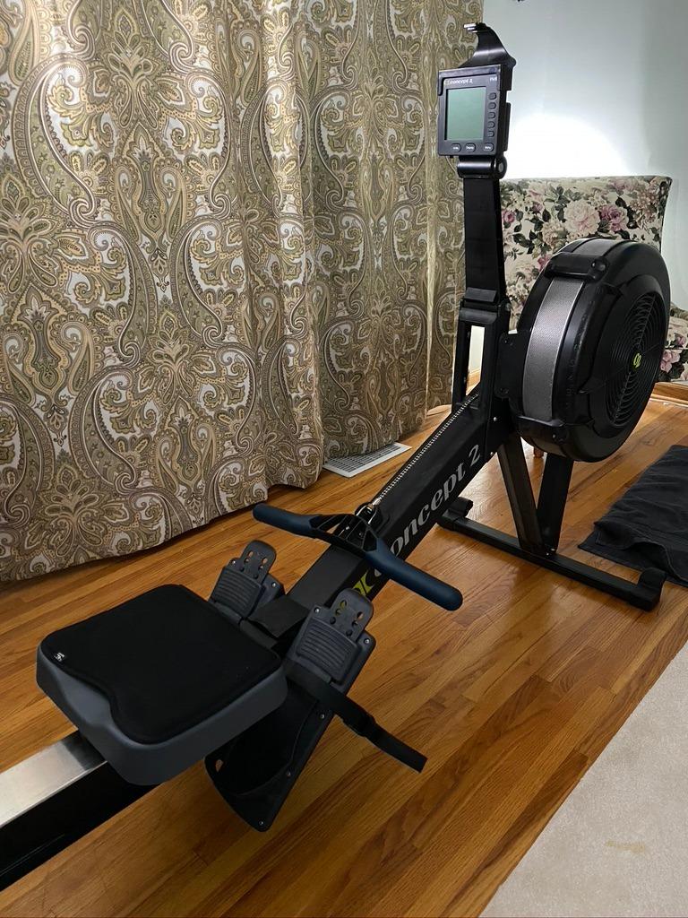 Concept2 RowErg Indoor Rowing Machine - PM5 Monitor, Device Holder, Adjustable Air Resistance, Easy Storage customer photo 2