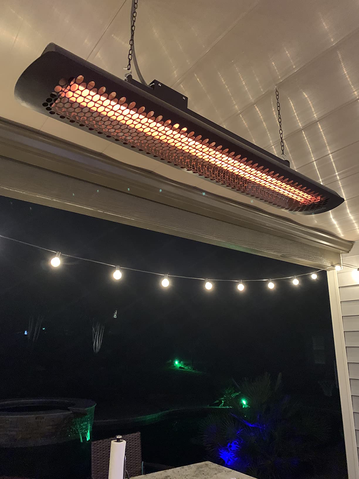 Bromic Tungsten Smart Heat 6000W Electric Patio Heater - Dual Element Infrared, 220V-240V, Black Finish - BH0420033 customer photo 1