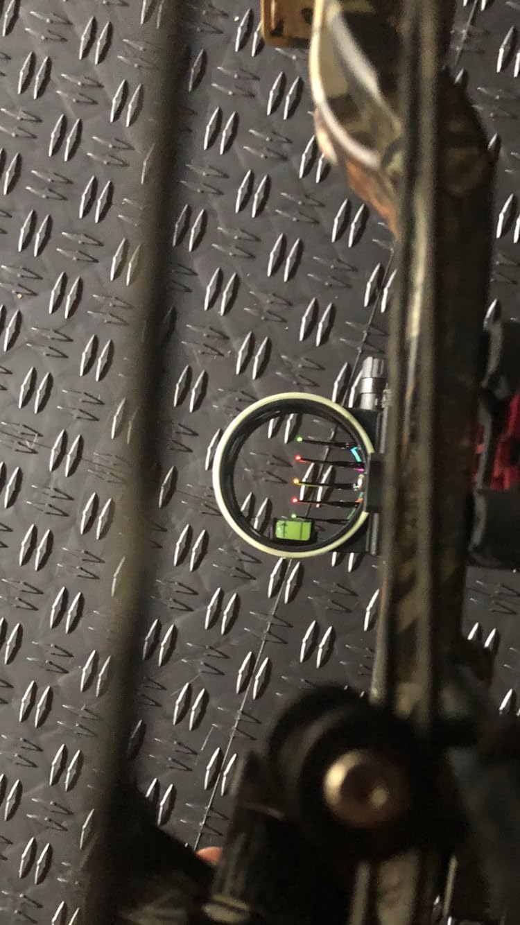 Truglo 5-Pin Carbon Hybrid Archery Sight, Black customer photo 1