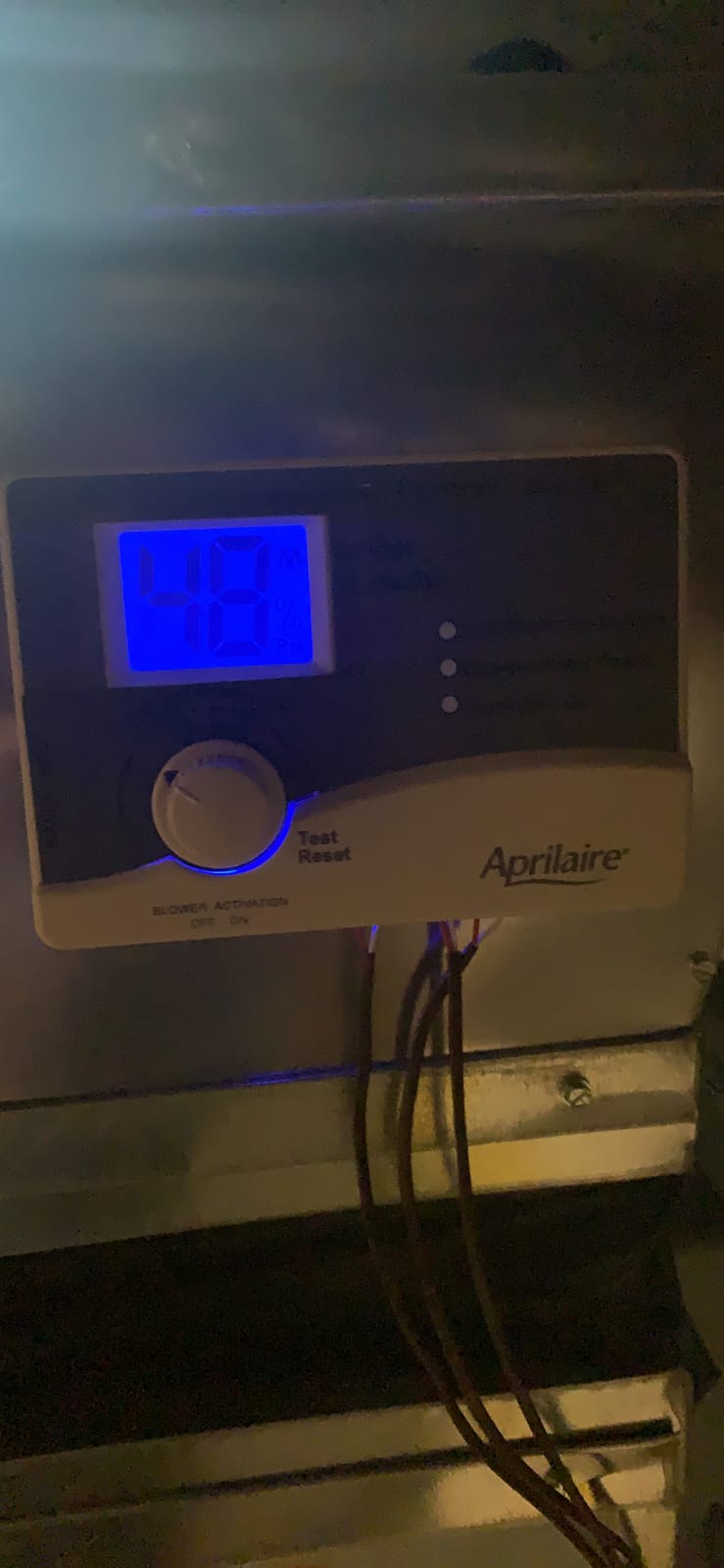 AprilAire 600 Whole-House Humidifier, Automatic High Output Furnace Humidifier, Large Capacity Whole-House Humidifier for Homes up to 5,000 Sq. Ft., White customer photo 1