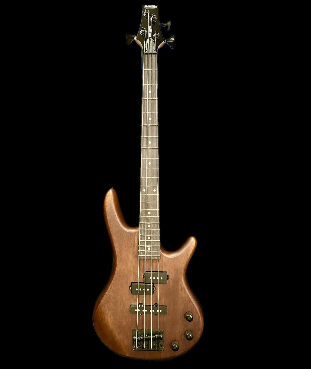 Ibanez GSRM20BWNF MiKro - Walnut Flat | Short-scale electric bass with mahogany body, PJ pickup configuration and 22 frets customer photo 2
