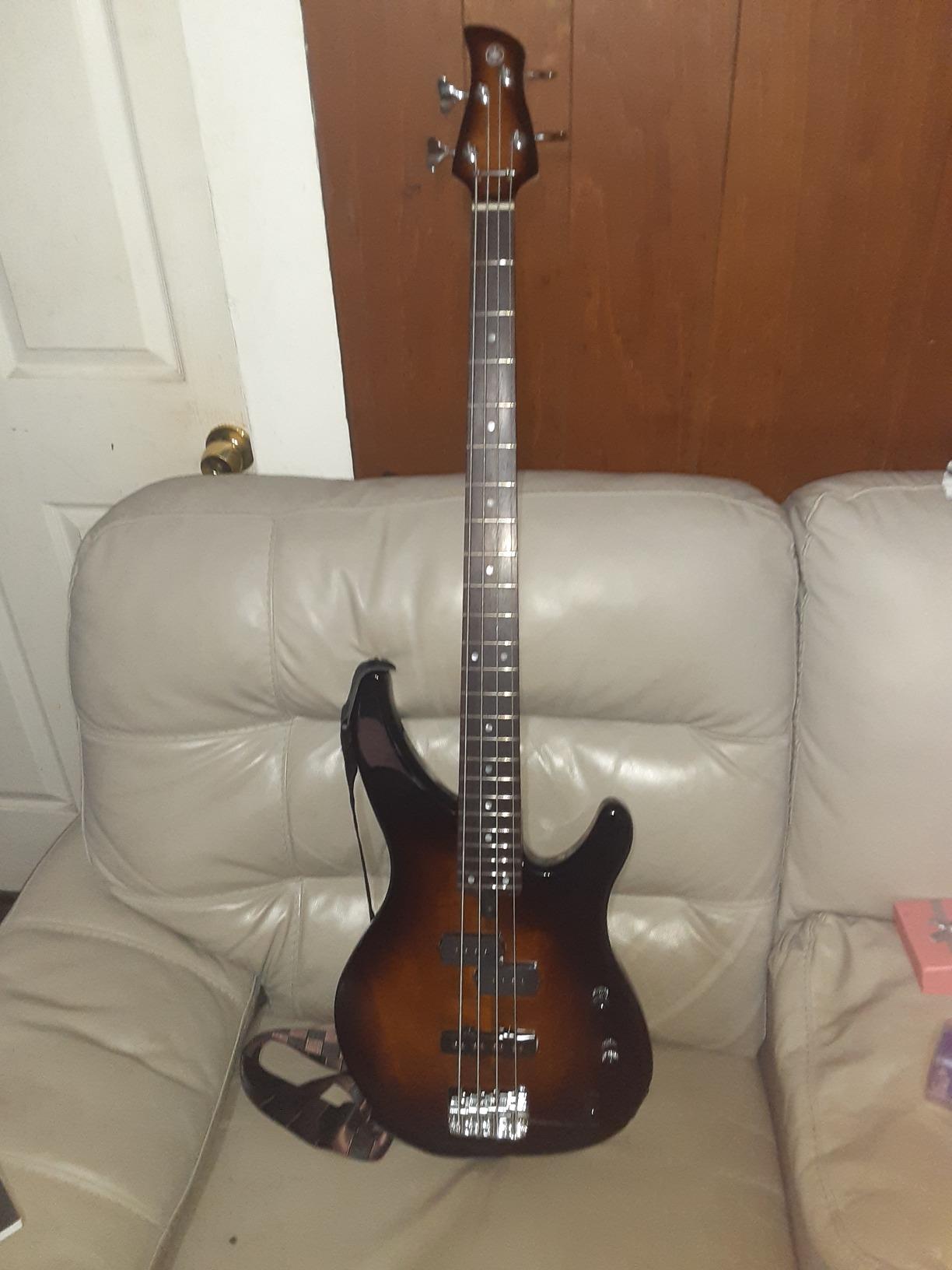 Yamaha TRBX174EW TBL 4-String Electric Bass Guitar with Exotic Wood Top customer photo 1