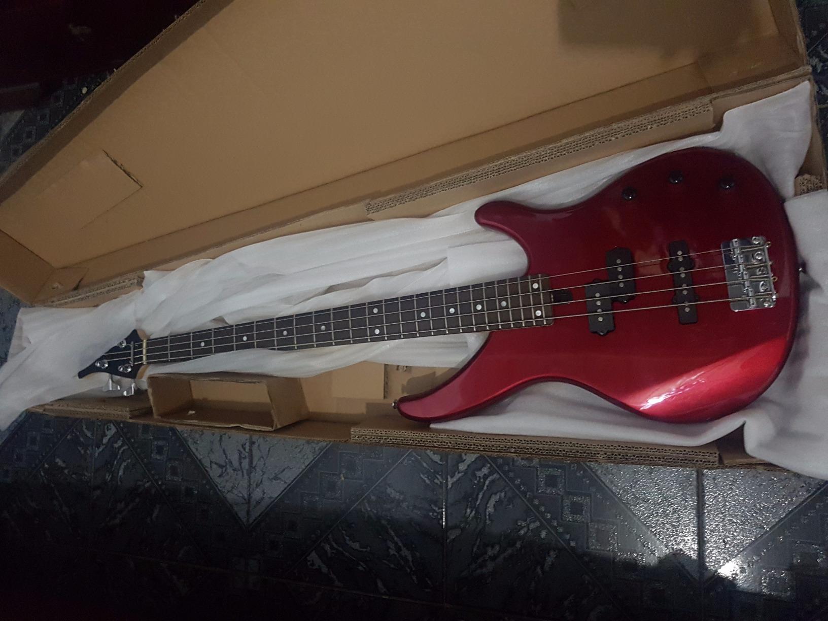 Yamaha TRBX174EW TBL 4-String Electric Bass Guitar with Exotic Wood Top customer photo 2