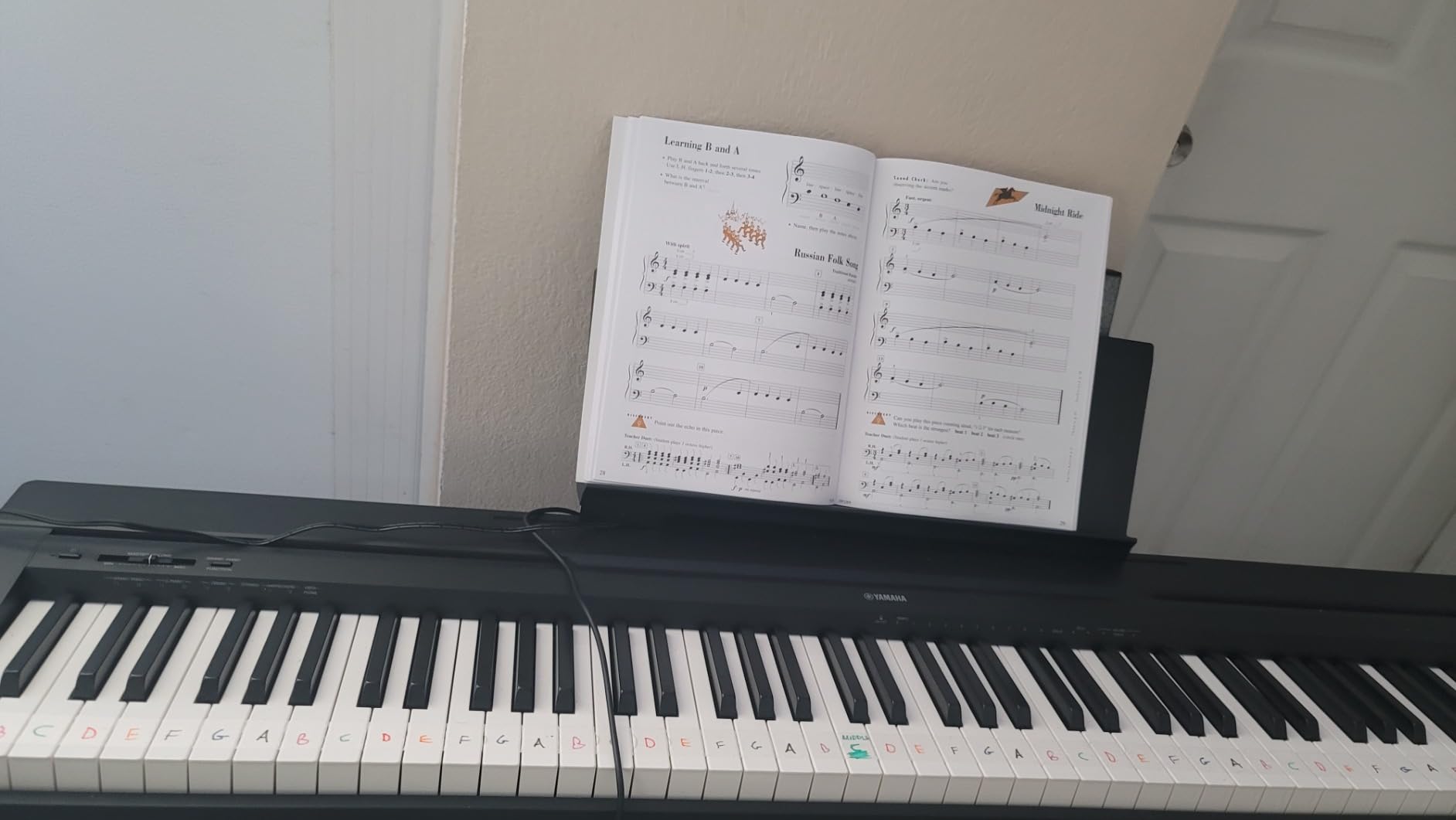 Yamaha P45 88-Key Weighted Portable Digital Piano (P45B) customer photo 1
