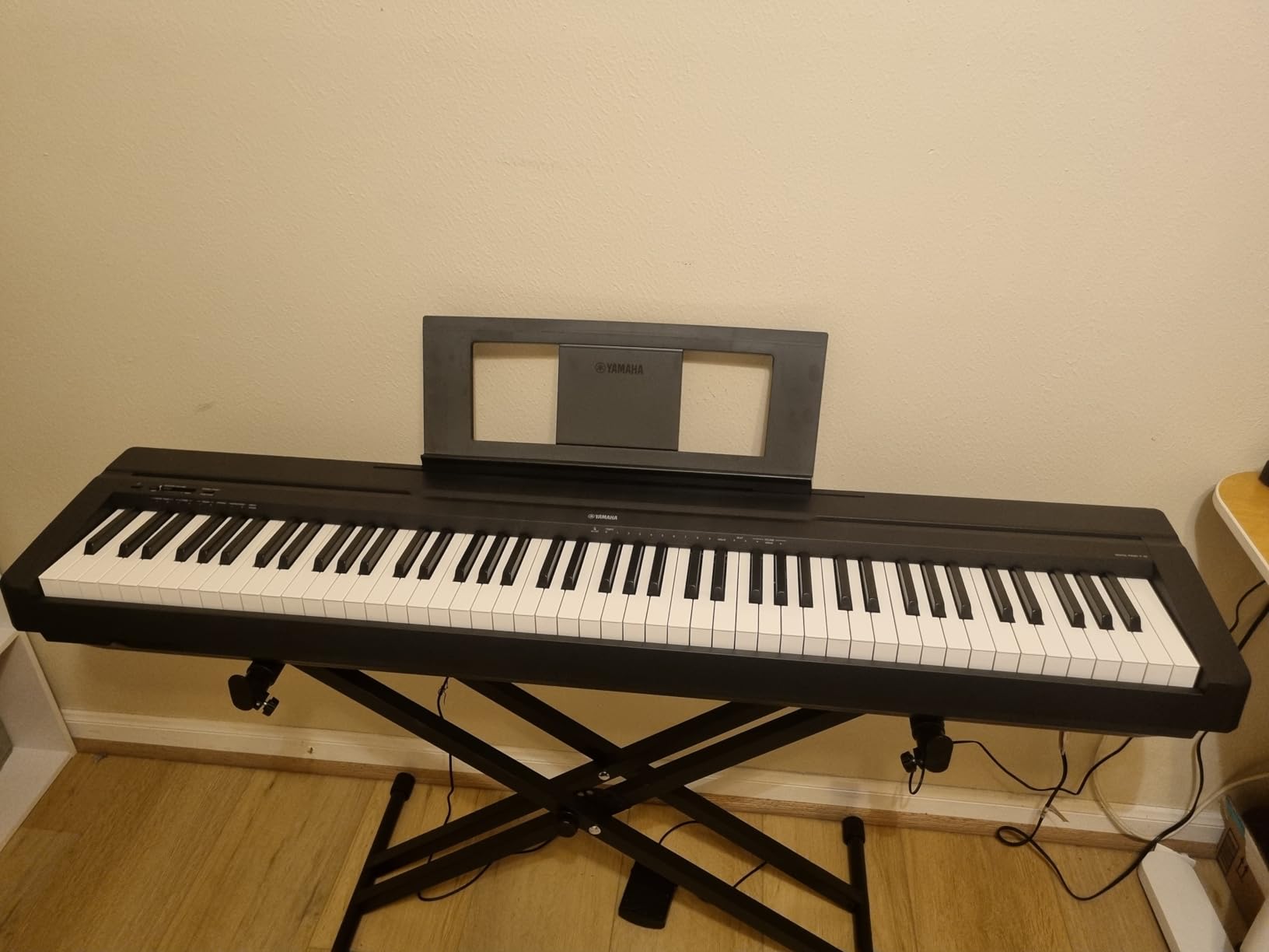 Yamaha P45 88-Key Weighted Portable Digital Piano (P45B) customer photo 2