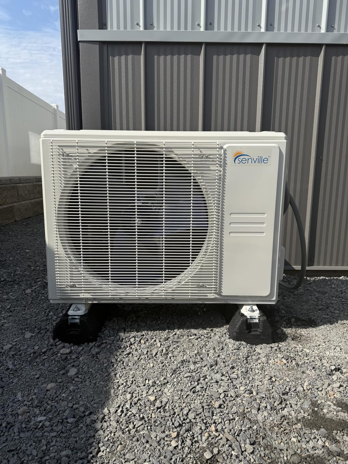 Senville LETO Mini Split Air Conditioner, Heat Pump, White, 24000 BTU | Ductless, Wall Mounted, Works with Alexa, Quiet Operation, 2 Ton, 208/230V, Energy Efficient Inverter customer photo 2