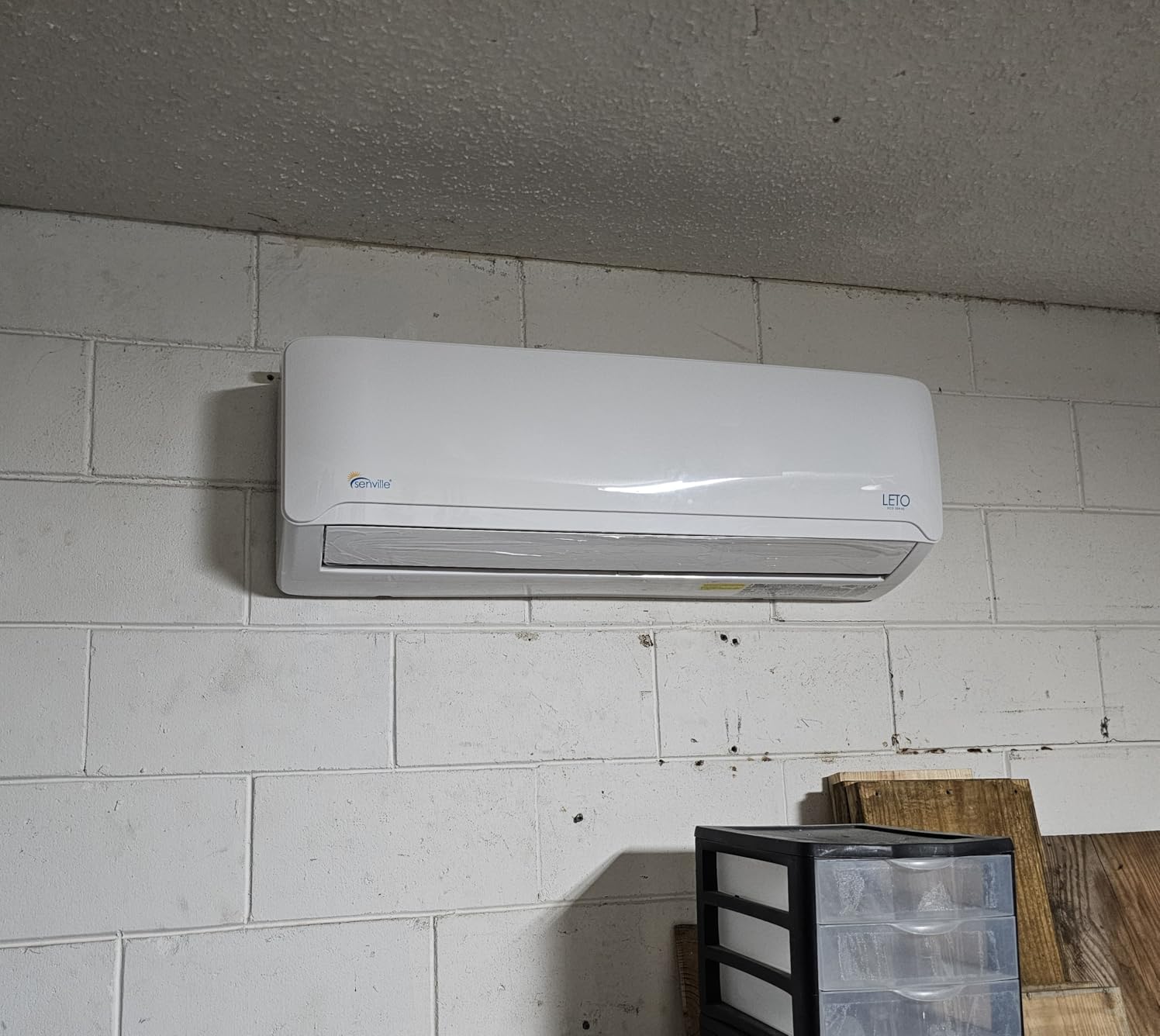 Senville LETO Mini Split Air Conditioner, Heat Pump, White, 18000 BTU | Ductless, Wall Mounted, Works with Alexa, Quiet Operation, 1.5 Ton, 208/230V, Energy Efficient Inverter customer photo 2