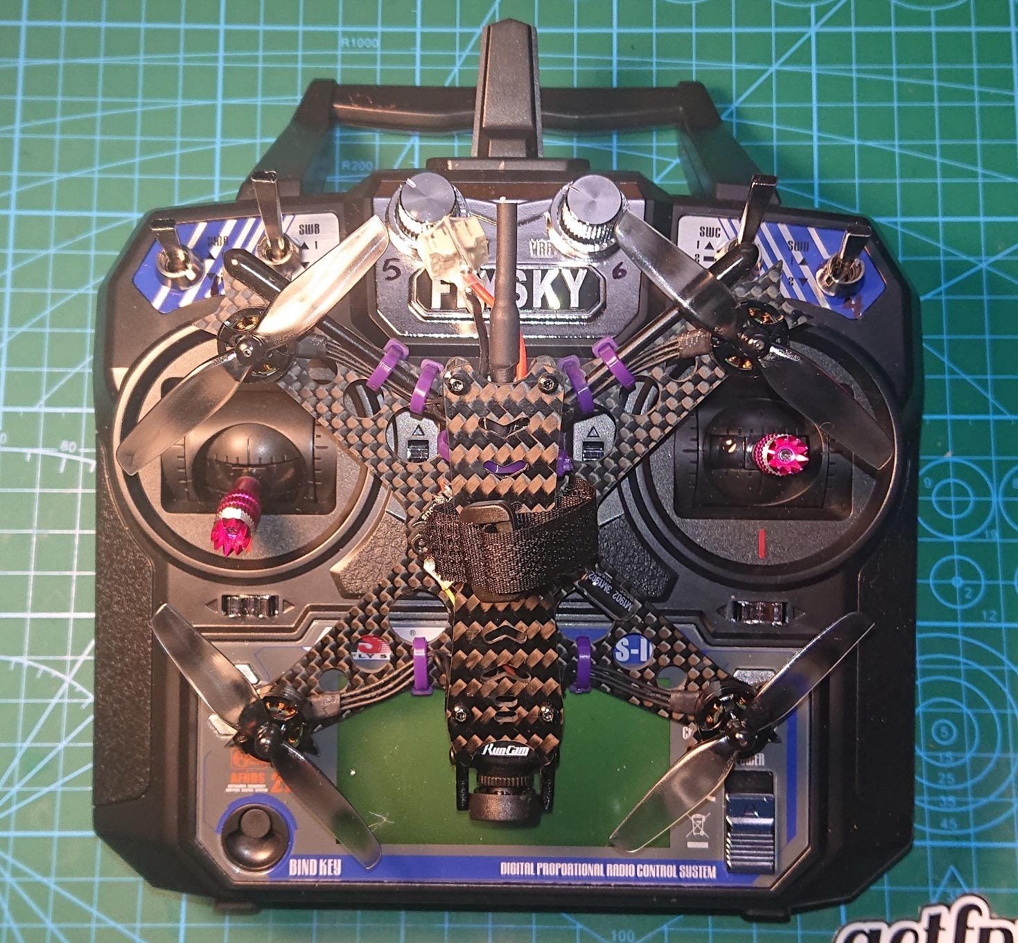 GoolRC Flysky FS-i6 AFHDS 2A 2.4GHz 6CH Radio System Transmitter for RC Helicopter Glider with FS-iA6 Receiver Mode 2 customer photo 2