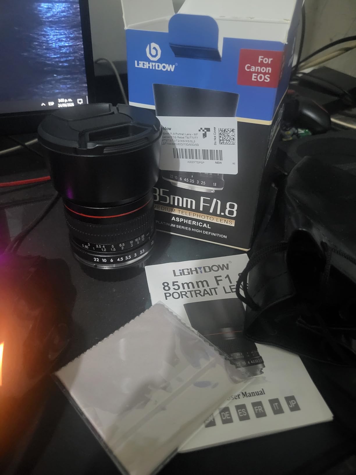 EF 85mm f1.8 Portrait Lens - MF for Canon EOS Rebel/DSLR Cameras customer photo 1