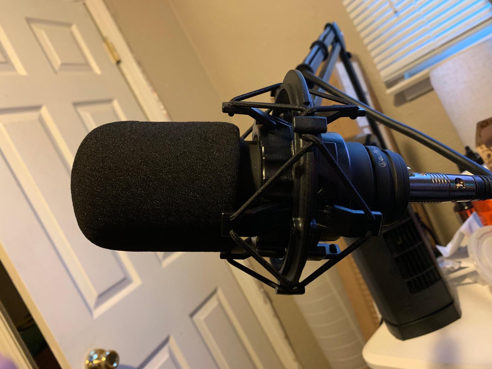 Audio Technica BP40 Large-Diaphragm Broadcast Microphone customer photo 2