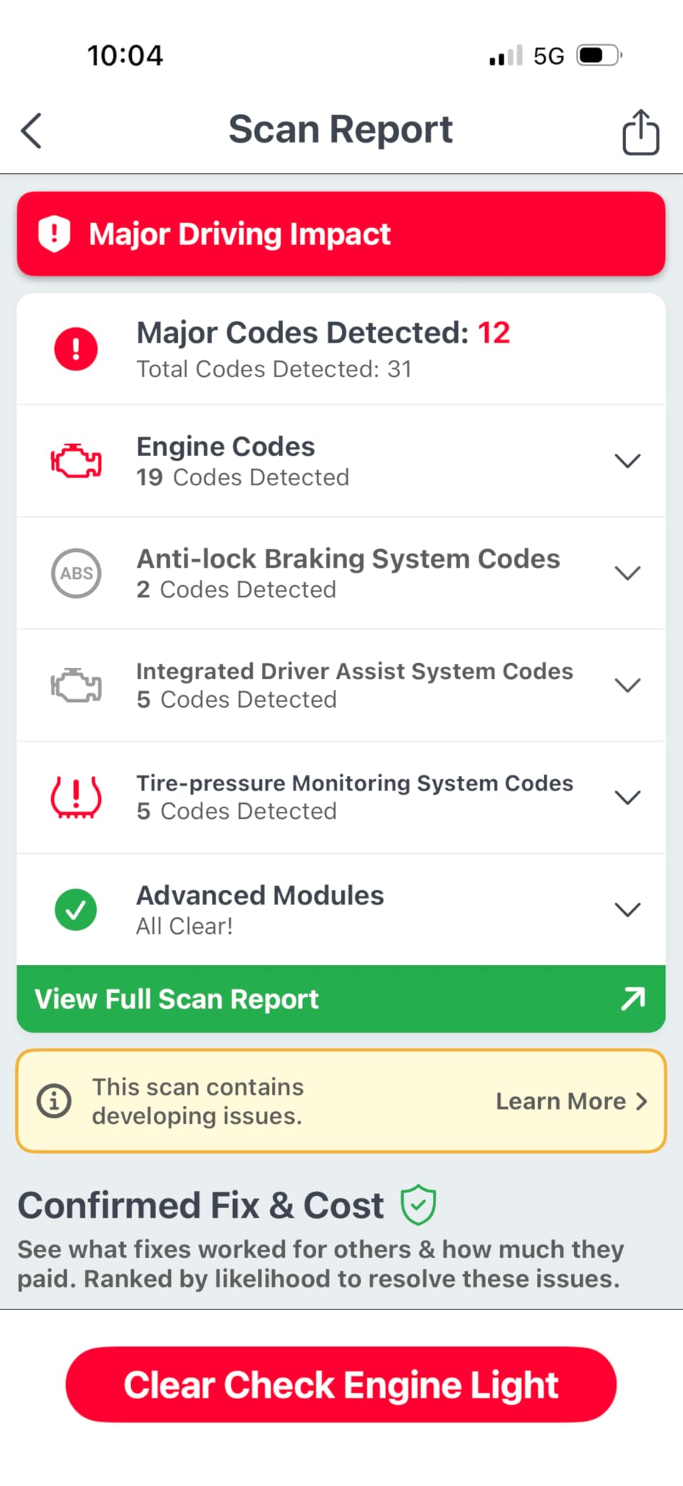 FIXD Bluetooth OBD2 Scanner - Car Diagnostic Check Engine Code Reader | 1-Pack | iPhone/Android compatible | Automotive scan tool for repairs + buying | Enhanced manufacturer data customer photo 2
