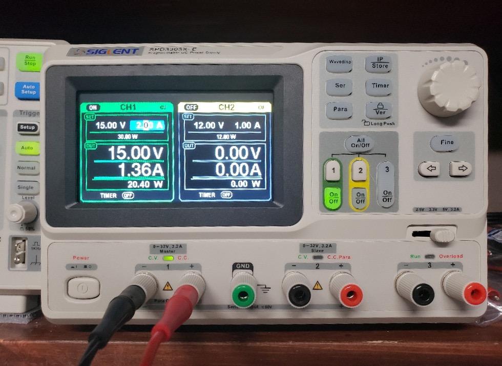 Siglent Technologies SPD3303X-E Triple Output Power Supply customer photo 1