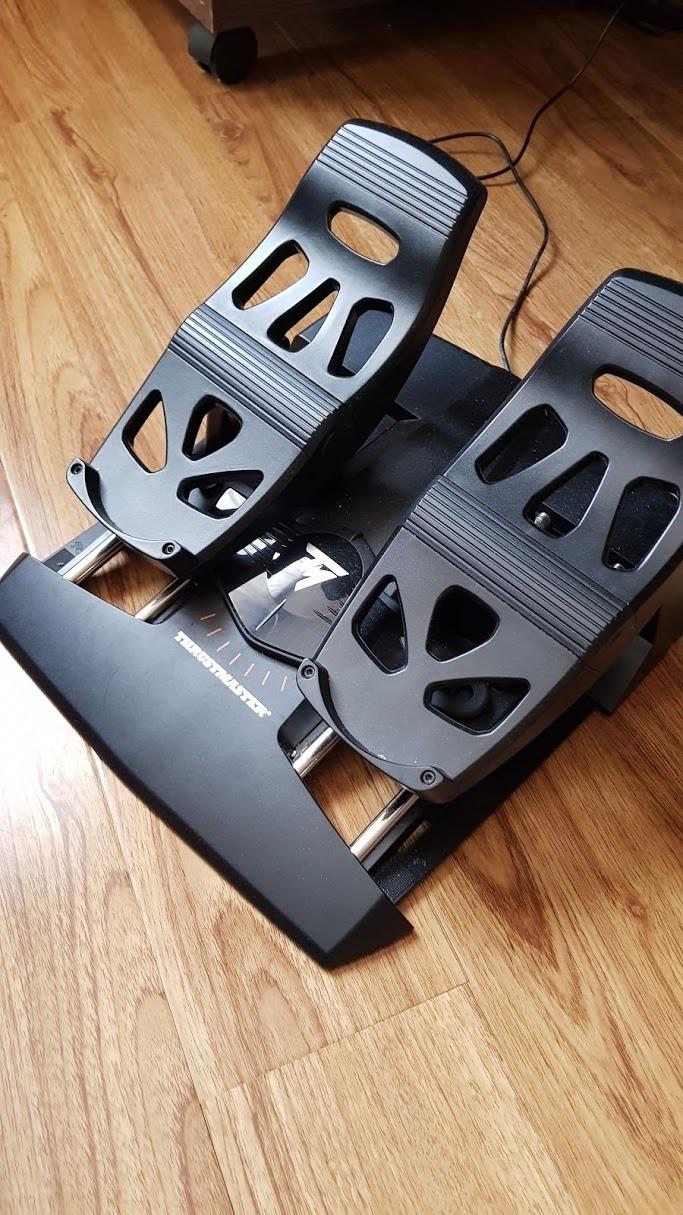Thrustmaster TFRP Precision Flight Sim Rudder Pedals - PS5, XBOX & PC customer photo 2