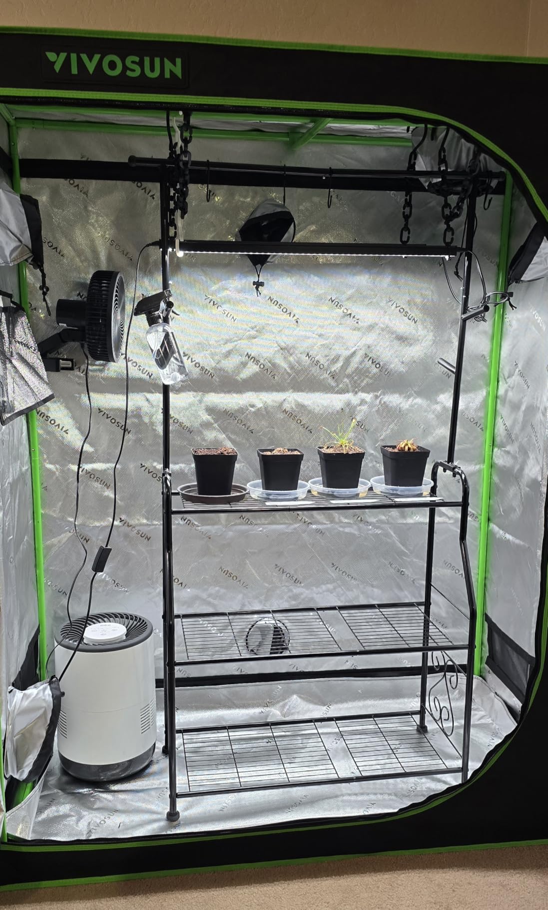 VIVOSUN S448 4x4 Grow Tent 48