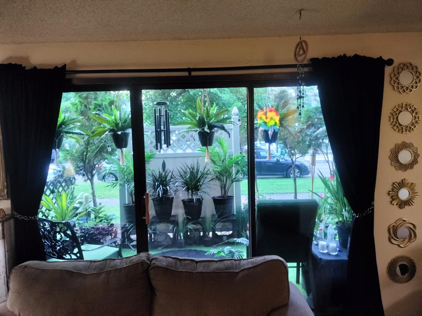 NICETOWN Black Velvet Curtains 84 inch Long for Bedroom Rod Pocket customer photo 2