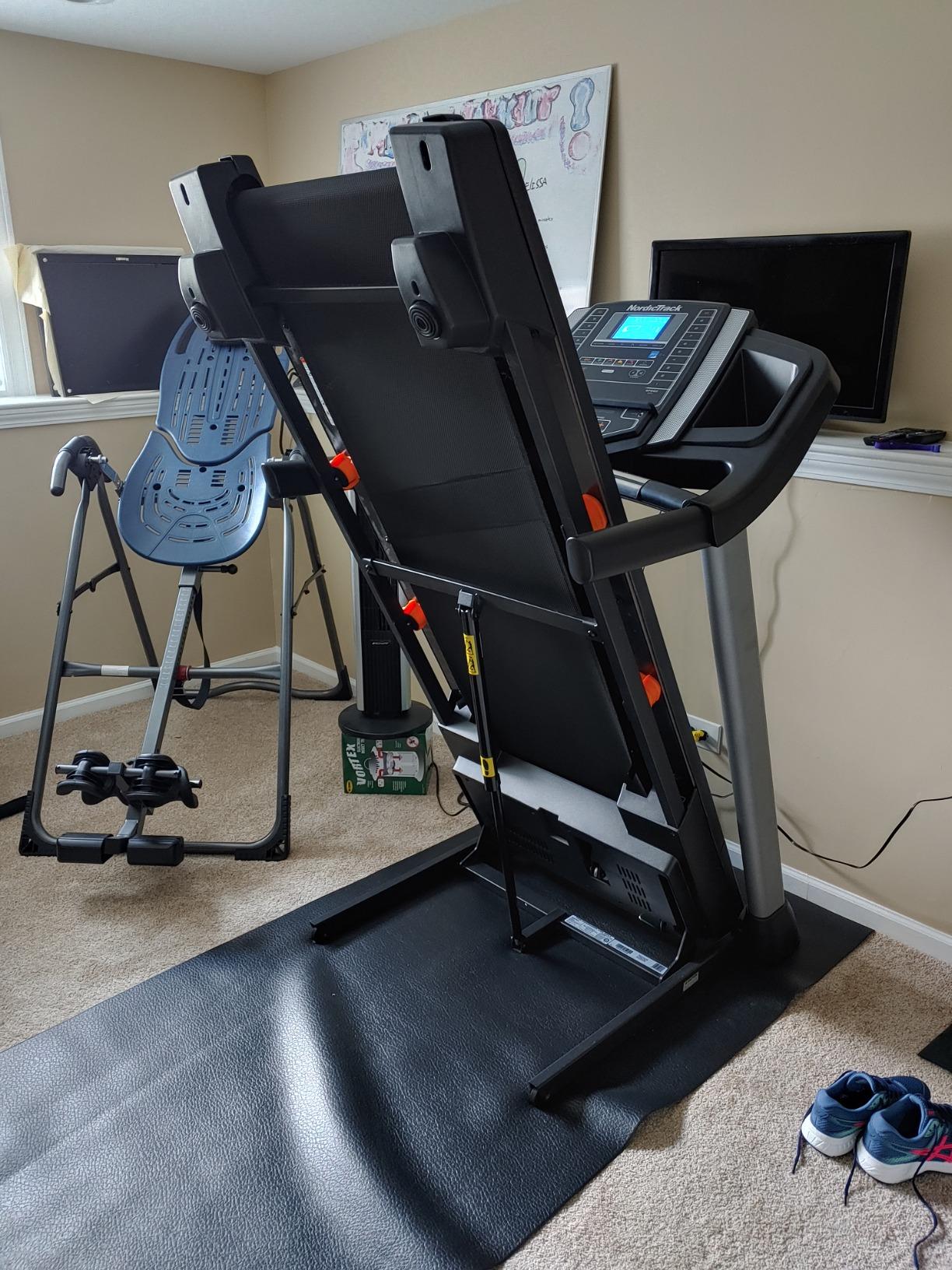 NordicTrack T Series Treadmill | Compact Treadmills for Home Gym Use With Cushioned Deck, Smart Incline Control, Heart Rate Training, and Guided Workouts customer photo 1