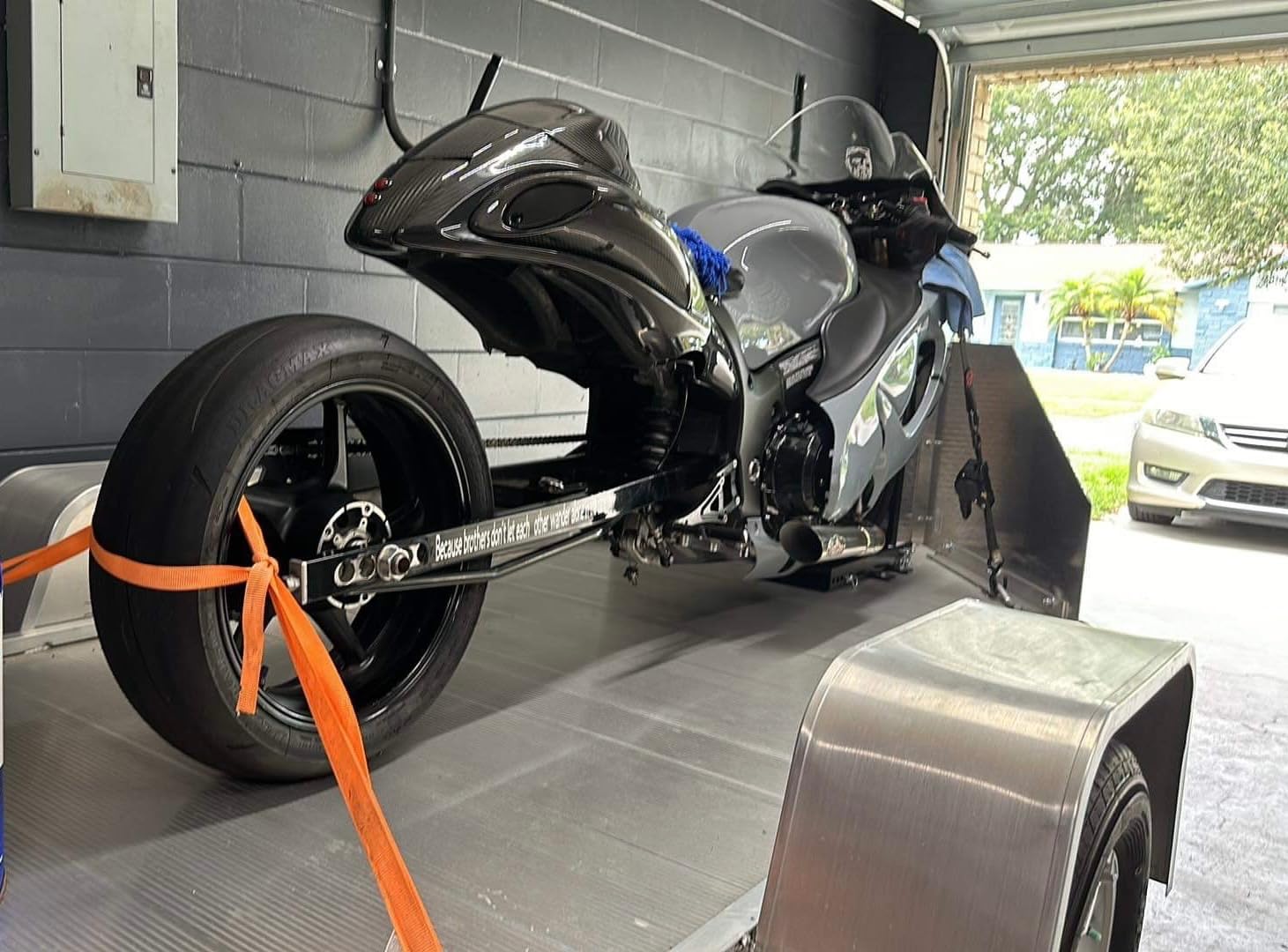 Condor Motorcycle Trailer-Only Chock/Simple Chock for Wheel Chock or Trailer Stand (SC-2000) customer photo 2