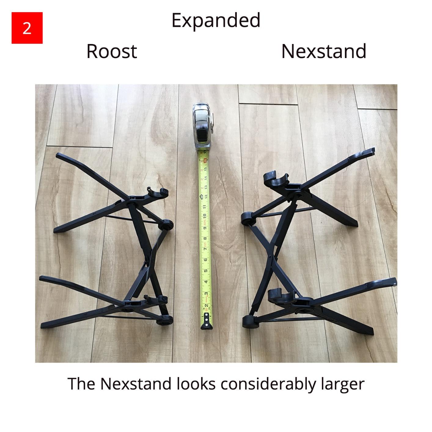 Roost V3 Laptop Stand - Adjustable and Extremely Portable Laptop Stand - PC and MacBook Stand customer photo 1