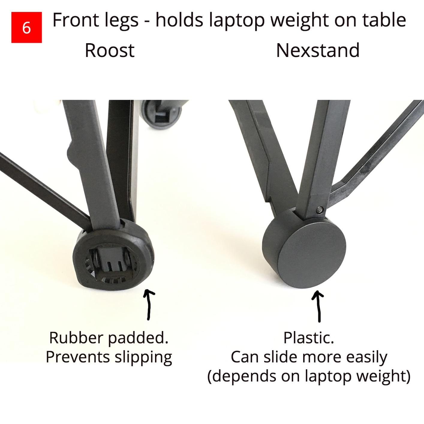 Roost V3 Laptop Stand - Adjustable and Extremely Portable Laptop Stand - PC and MacBook Stand customer photo 2