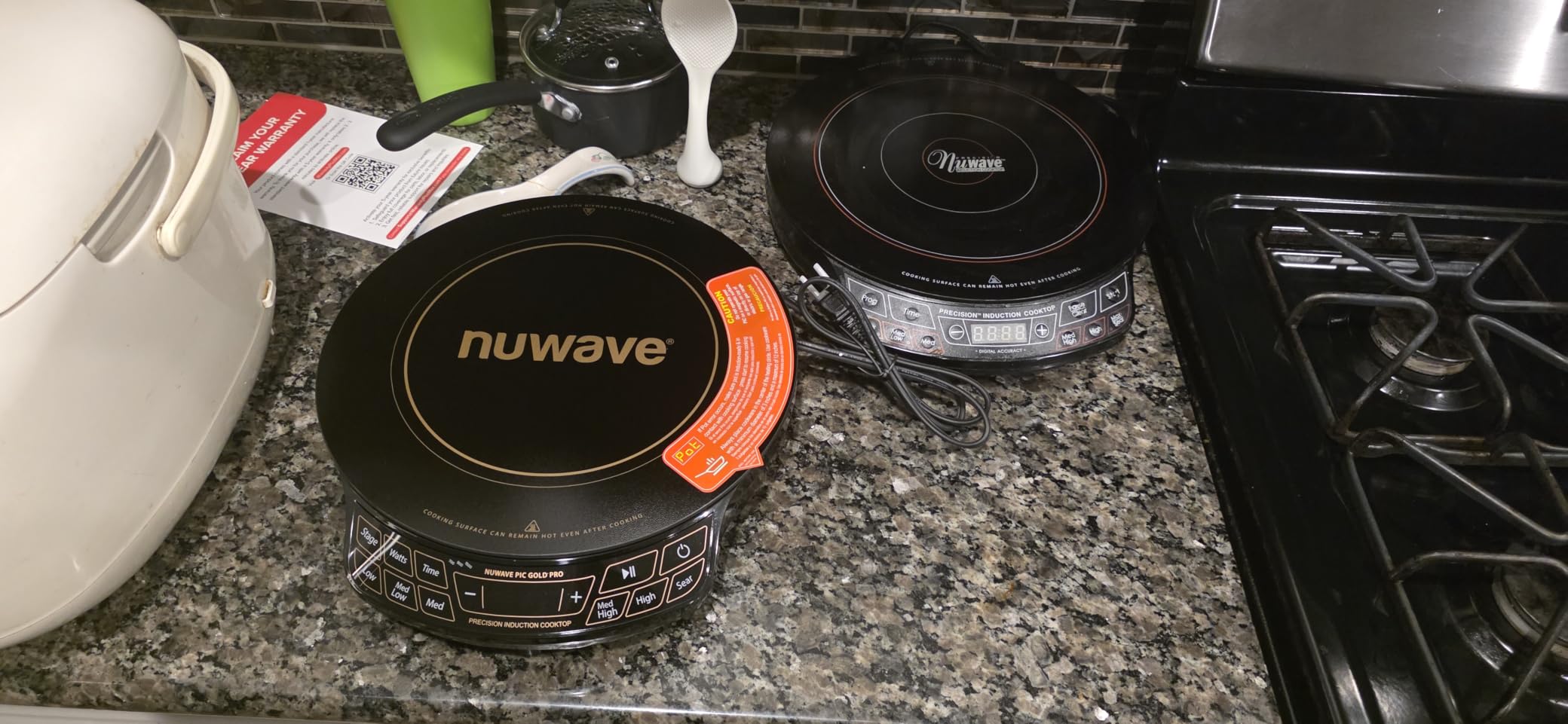 Nuwave Gold Precision Induction Cooktop, Powerful w/Large 8