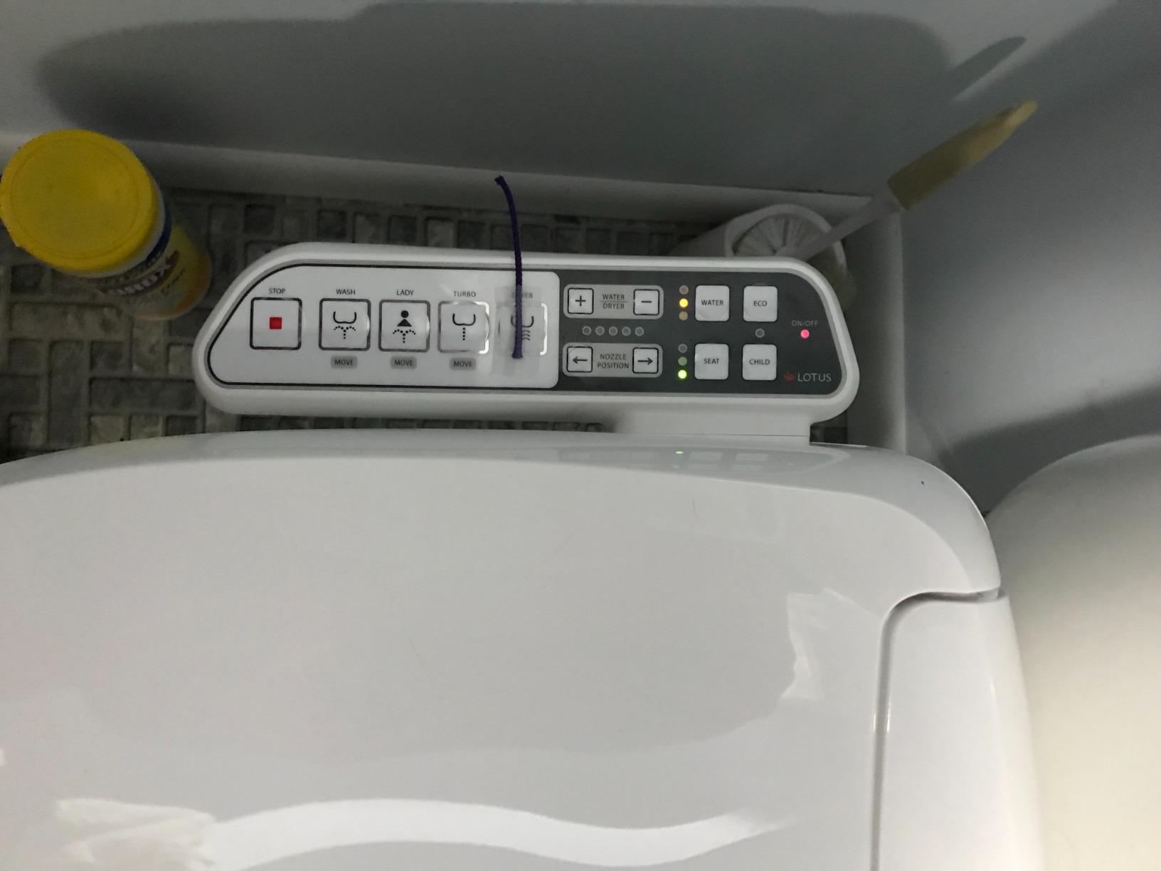 Lotus Bidet ATS-500 Elongated | Heated Toilet Seat with Adjustable Warm Water Wash, Stainless Steel Nozzle, Side Control Panel, Warm Air Dryer, Eco Mode, Easy DIY Installation customer photo 2