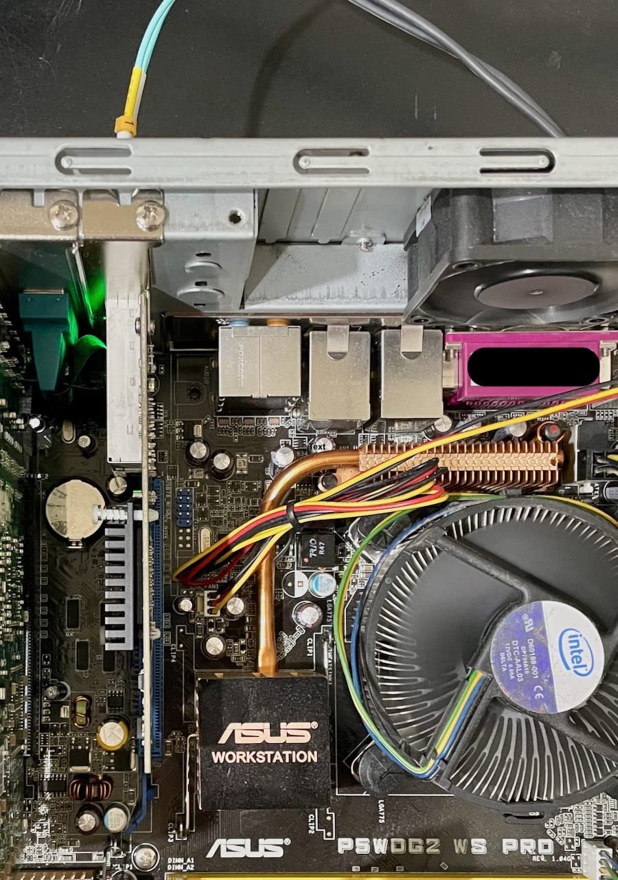 10Gtek 10Gb PCI-E NIC Network Card, Dual SFP+ Port, with Intel 82599ES Controller, PCI Express Ethernet LAN Adapter Support Windows Server/Linux/VMware, Compare to Intel X520-DA2(E10G42BTDA) customer photo 1