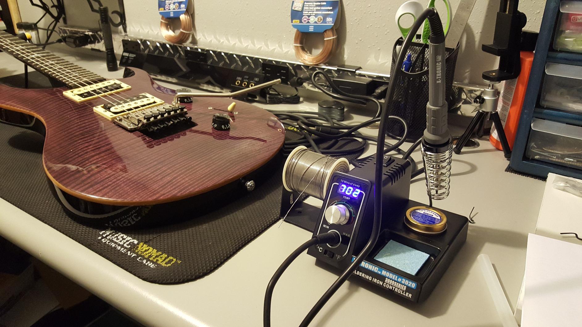 The Original X-Tronic 3020-XTS 75W Soldering Iron Station LED 2 Helping Hands Roll of Solder Brass Sponge w/Cleaning Flux Wet Sponge °C/°F Conversion Switch 10 Minute Sleep Feature customer photo 1
