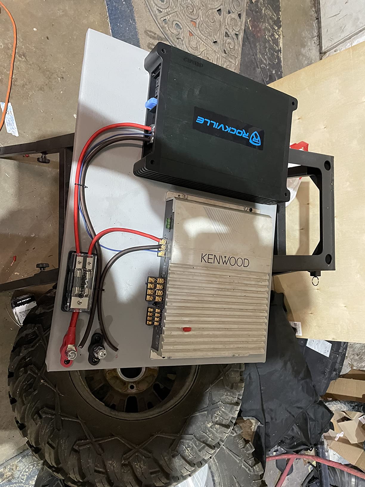 Rockville RXM8BTW 8 Channel Marine Boat Amplifier with Bluetooth, White, 1500W Peak/750W RMS Class D customer photo 2