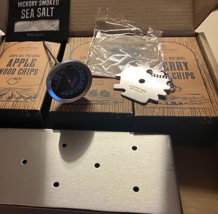 Grilling Accessories BBQ Smoker Box Grill Kit - Stainless Steel Smoke Box customer photo 2