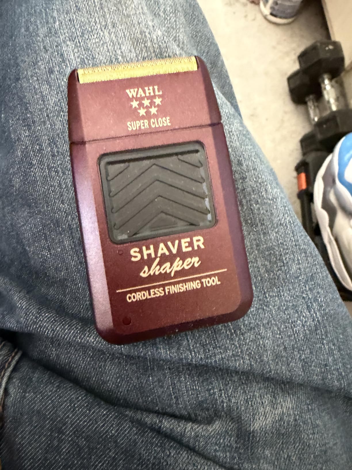 Wahl Professional 5 Star Shaver/Shaper Cord/Cordless Foil Shaver | Gold TiN Coated Foils for Bump-Free Ultra-Close Shaves on Face, Head & Neckline, 60 Min Runtime, Model 08061-100 customer photo 2