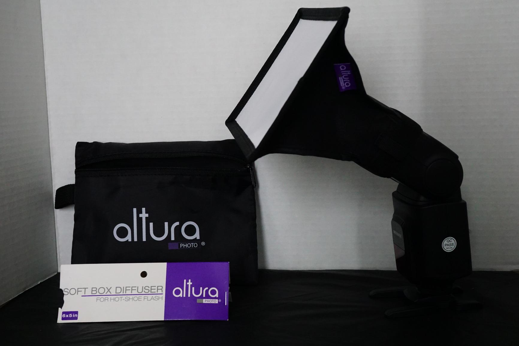 Altura Photo Flash Diffuser Softbox 6x5, Universal for Camera Speedlight | Great for Macro & Light Photography for Nikon, Canon & Godox Speedlite customer photo 1