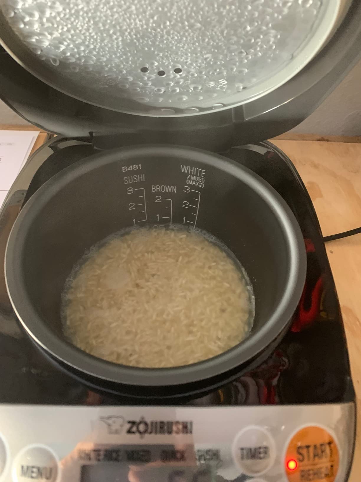 Zojirushi Micom 3-Cup Compact Size, Multiple Settings, Stainless Steel Made, Built-In Retractable Power Cord and Easy to Transport Rice Cooker and Warmer customer photo 2