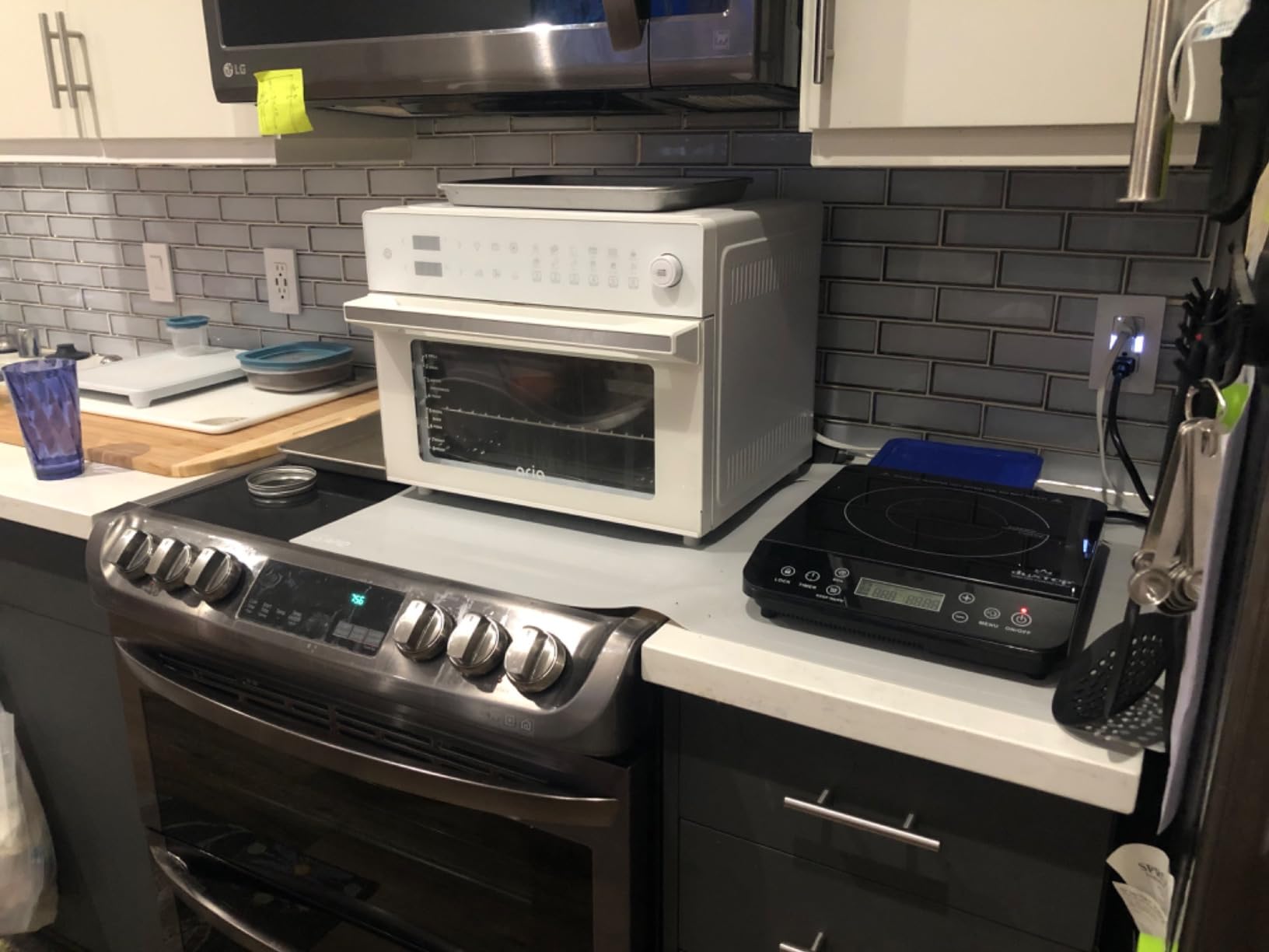 Duxtop Portable Induction Cooktop, Countertop Burner 1800W Silver 9600LS | Induction Hot Plate with LCD Sensor Touch BT-200DZ customer photo 1