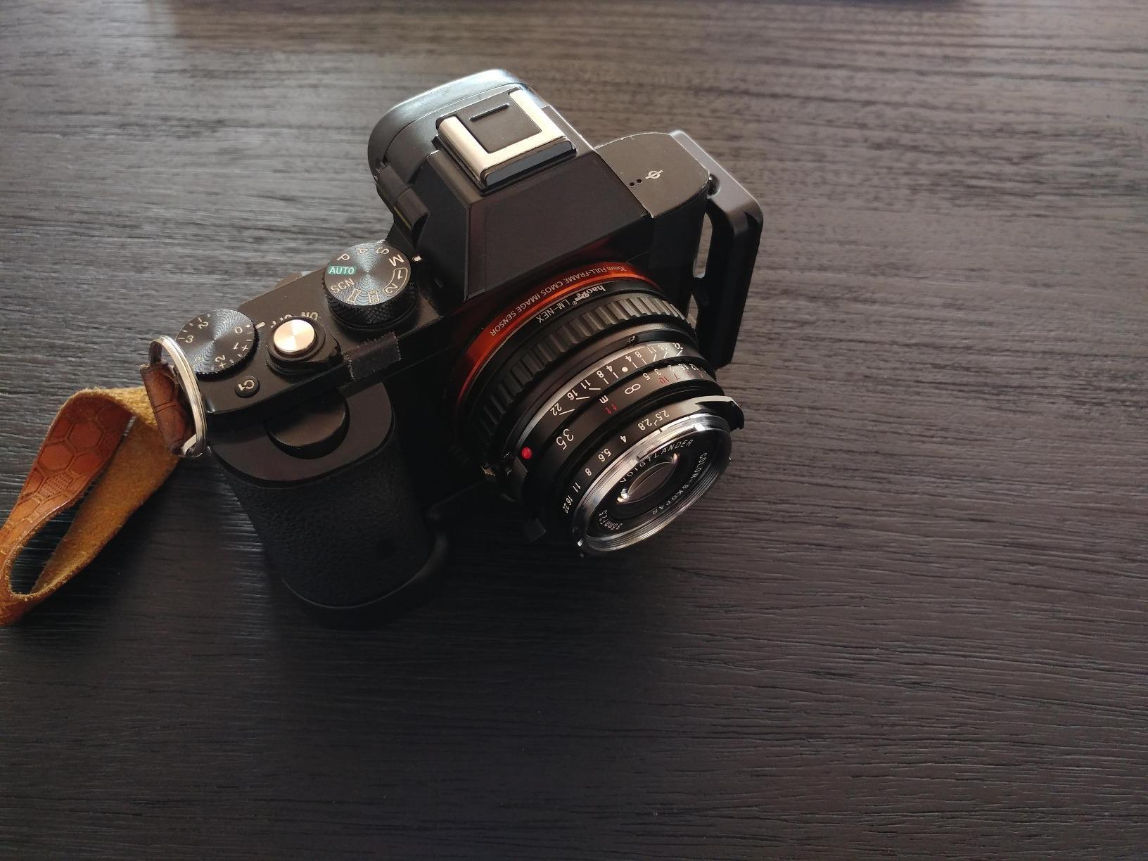 Haoge Macro Close Focus Lens Adapter for Leica M LM, Zeiss ZM, Voigtlander VM Lens to Sony E-Mount NEX Camera customer photo 1