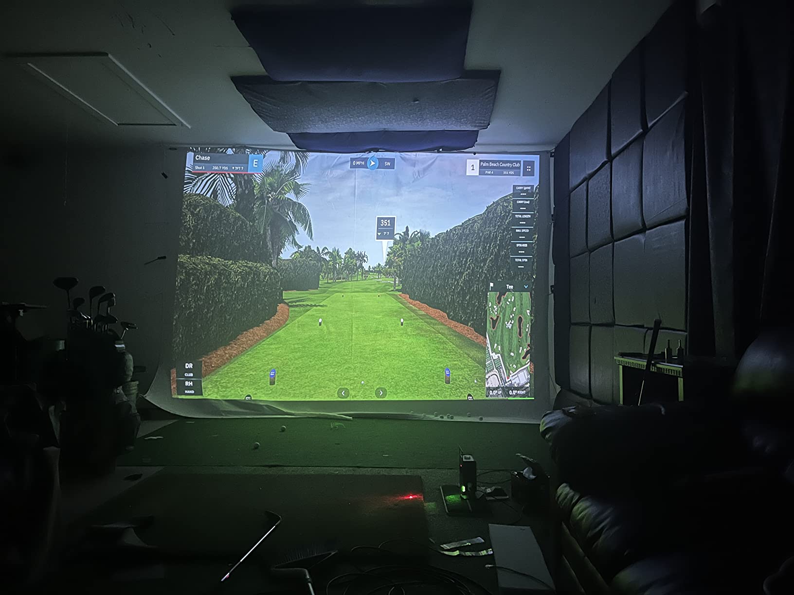 SKYTRAK Golf Launch Monitor | Photometric Technology for Ball Speed, Carry & Total Distance, Spin Rates, Launch & Shot Shape Data | Golf Simulator & Practice customer photo 1