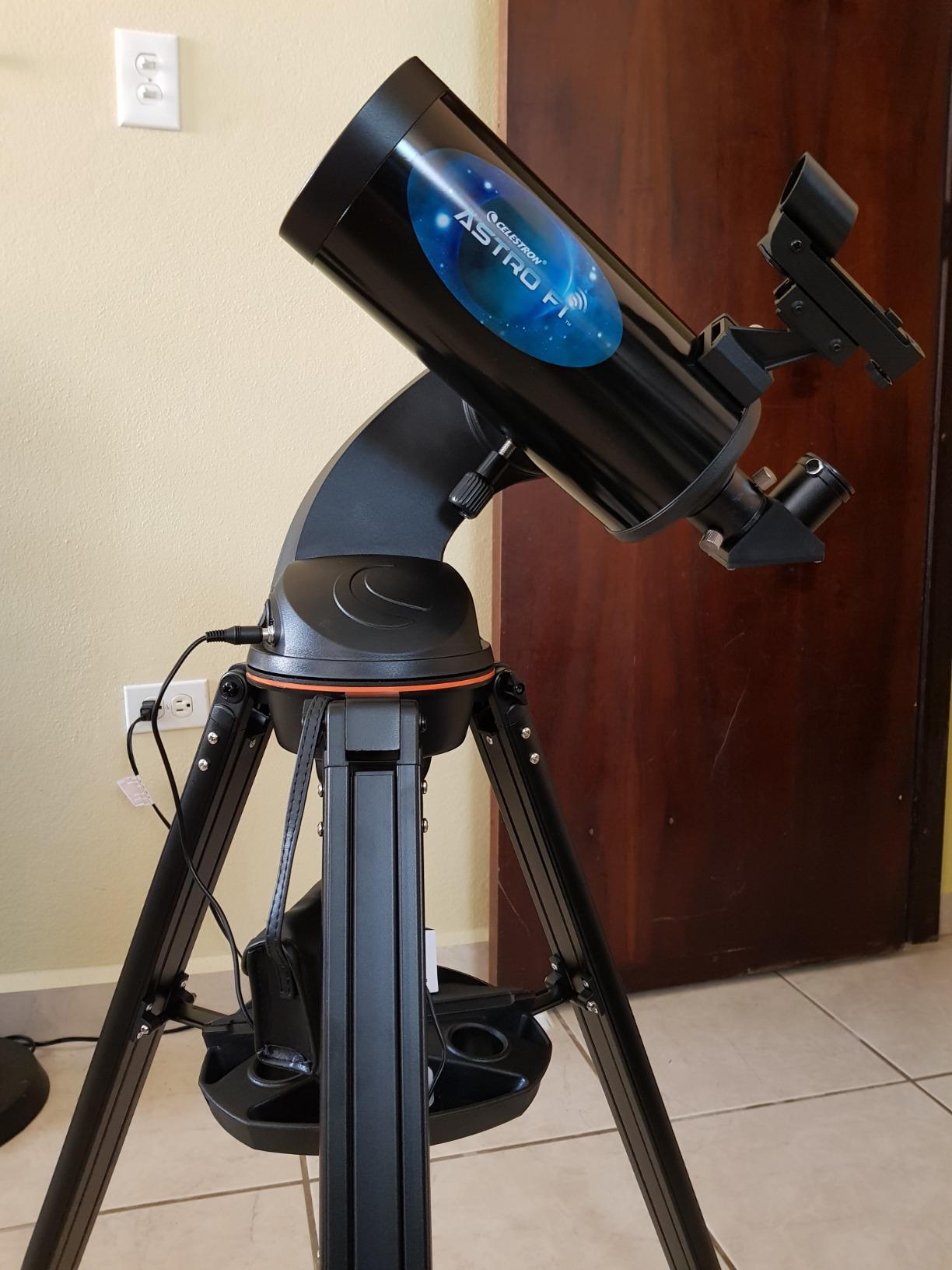 Celestron Astro Fi 102 Maksutov-Cassegrain WiFi Telescope for Beginners | Smartphone Compatible WiFi Telescope, 102mm Maksutov Optics for Sharp Lunar & Planetary Views, Smartphone Operated customer photo 2