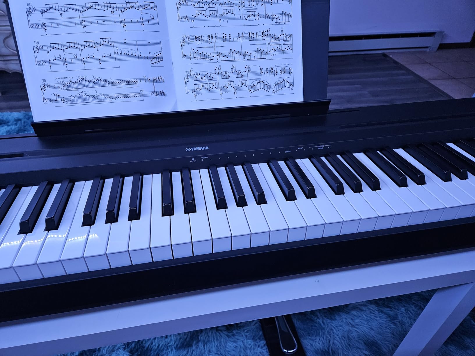 YAMAHA P71 88-Key Weighted Action Digital Piano with Sustain Pedal and Power Supply (Amazon-Exclusive) customer photo 1