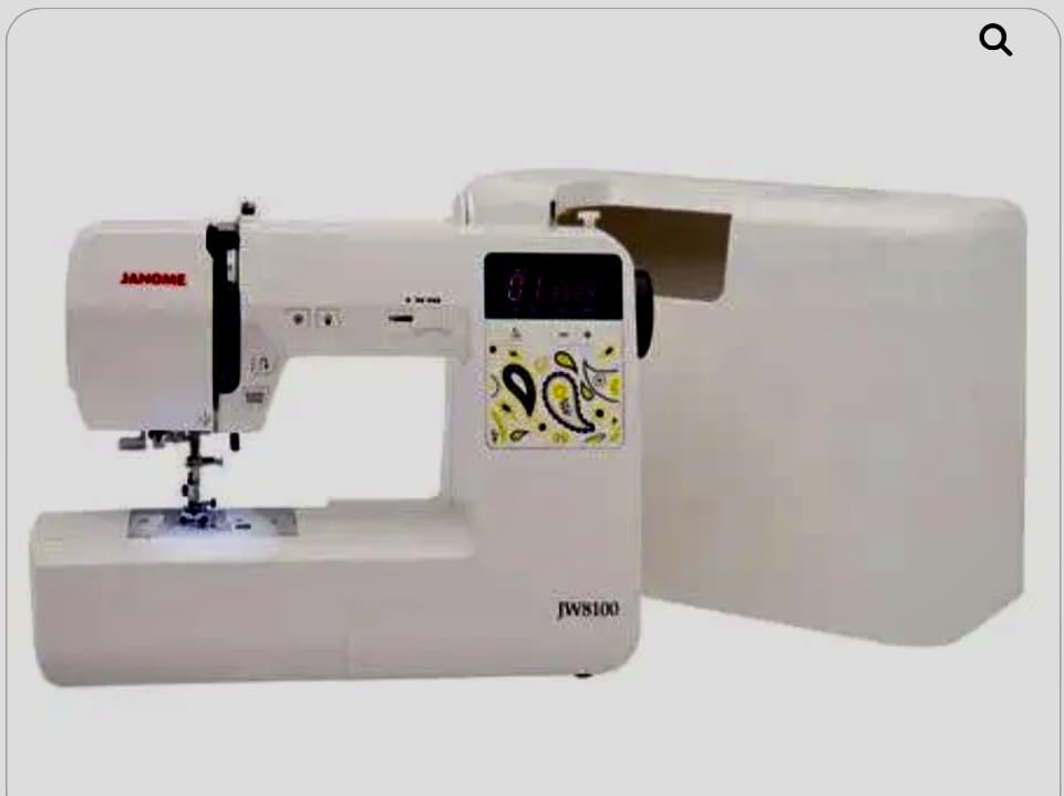 Janome JW8100 Fully-Featured Computerized Sewing Machine, 100 Stitches, Extension Table, 22 Accessories customer photo 2