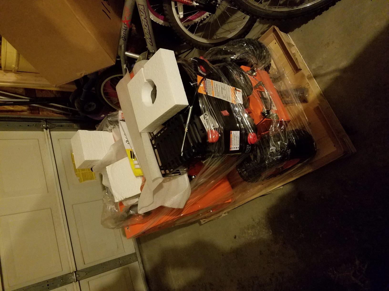YARDMAX YB6770 26 in. 212 cc Two-Stage Self-propelled Gas Snow Blower with Push-Button Electric Start and Headlight customer photo 1