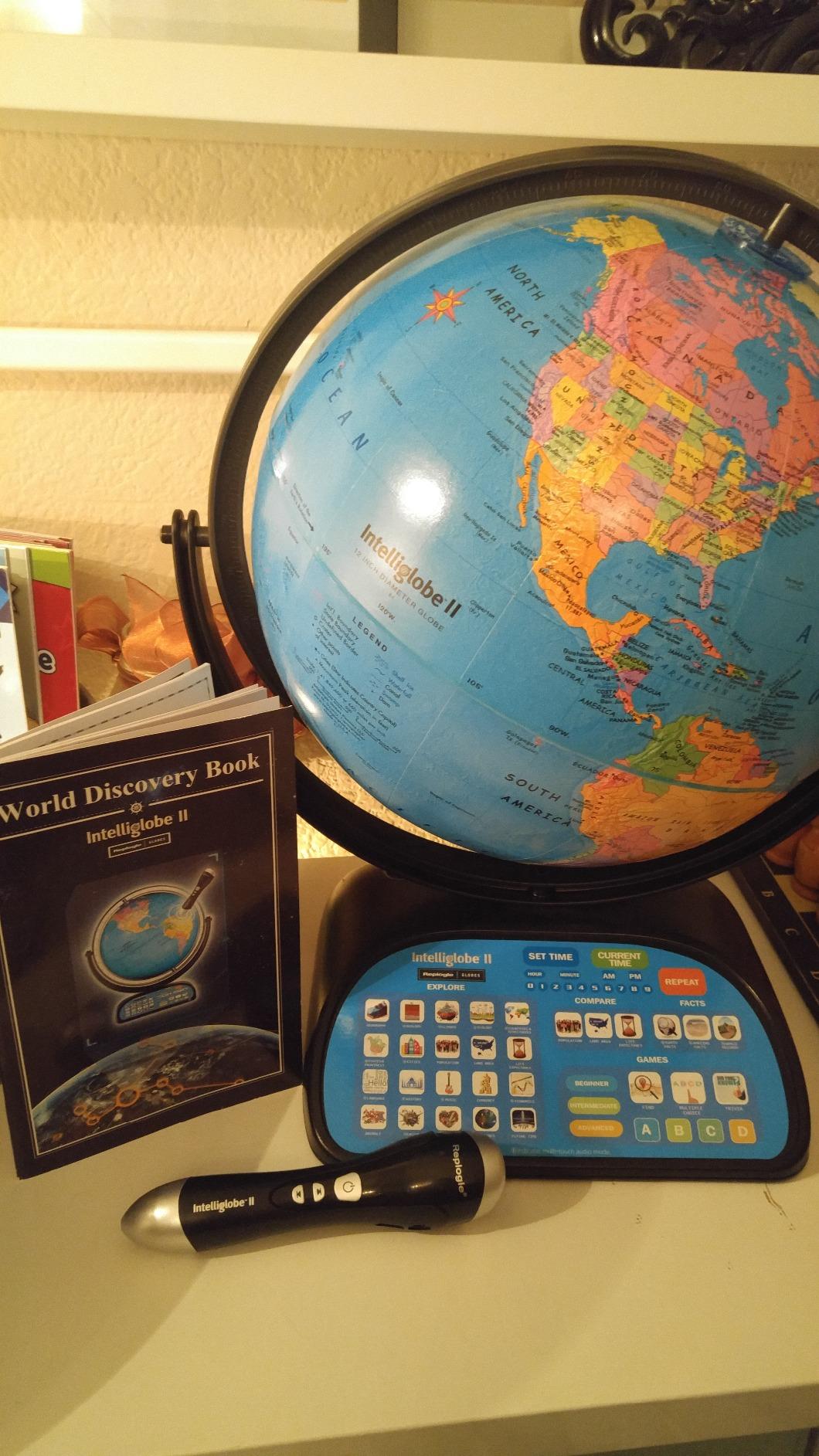 Replogle Globe For Children Interactive 12 Inch Talking World Globe With Stand, Learning Educational Toy For Kids For Classroom Kids Ages 4-8 & Decor customer photo 1