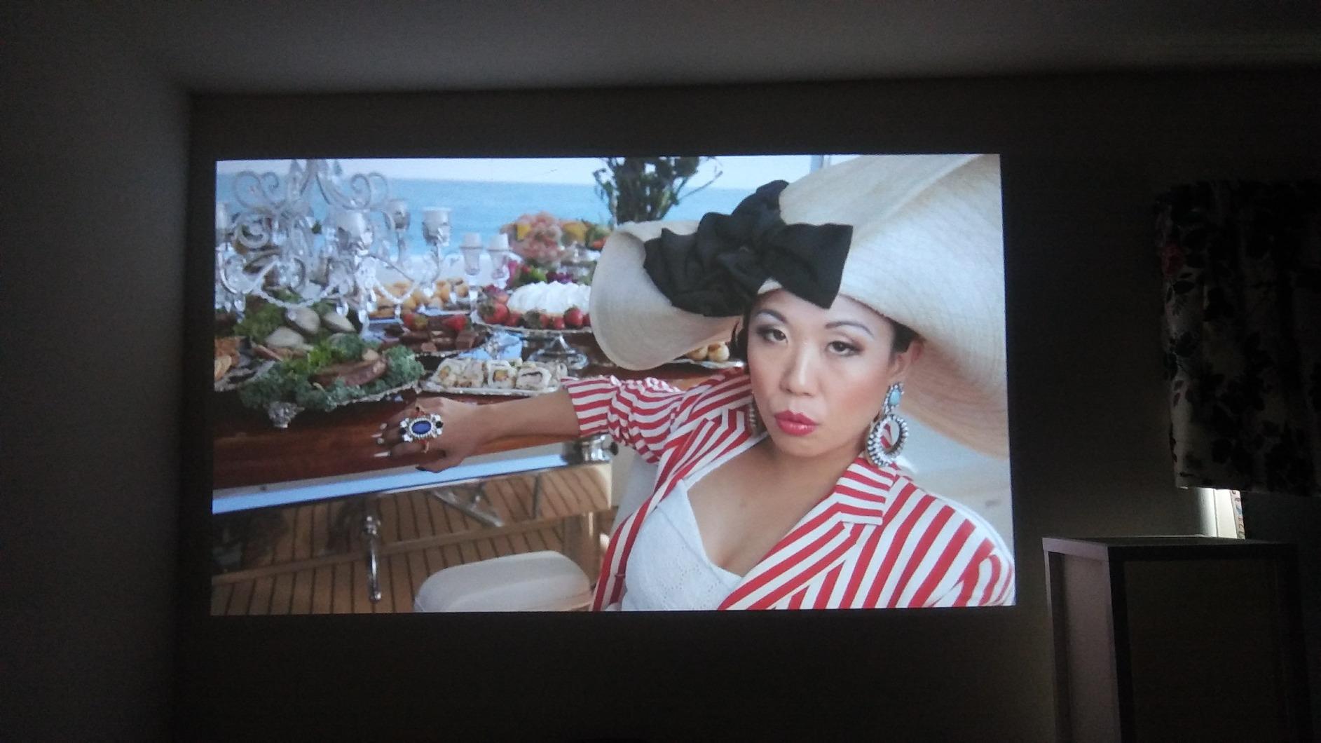 LG PF1000UW Ultra Short Throw Smart Home Theater Projector with Smart TV Built-In customer photo 1